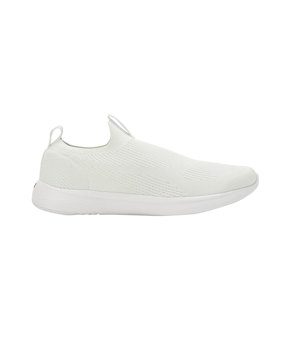 Puma Mens Softride Clean V2 White-Silver Running Shoes