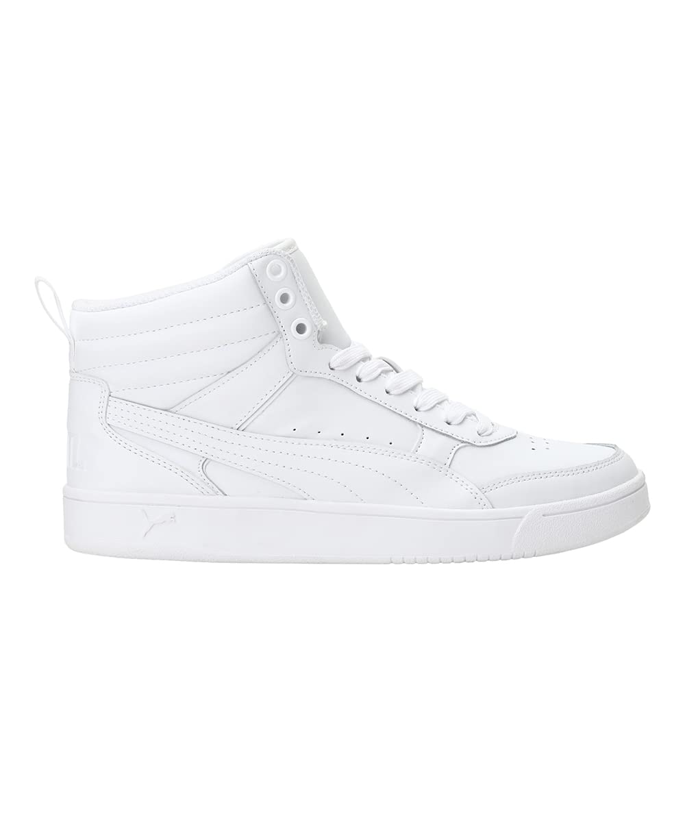 Puma Unisex-adult Rebound Street v2 L White-White Sneaker