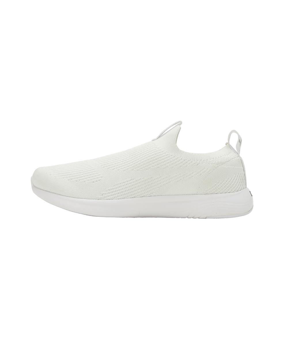 Puma Mens Softride Clean V2 White-Silver Running Shoes
