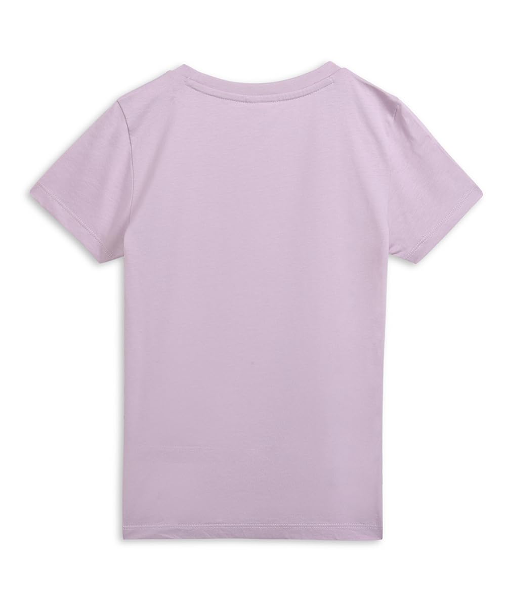 Puma Girl's Printed Regular Fit T-Shirt