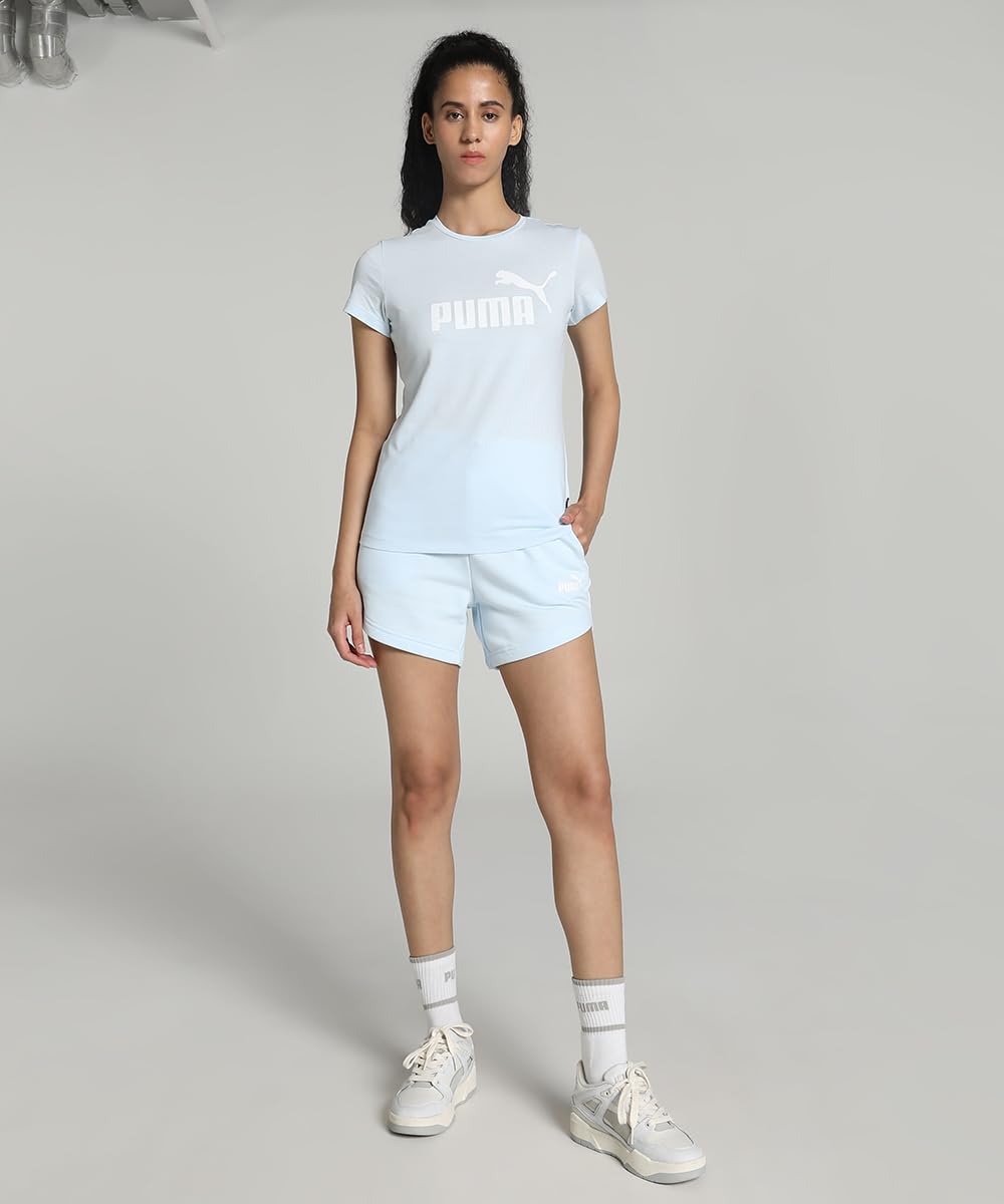 Puma Women's Solid Classic Fit T-Shirt