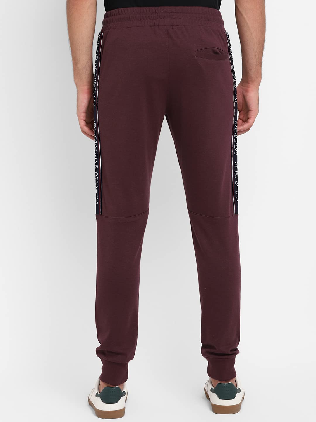 Alan Jones Clothing Men's Side Tape Joggers Track Pants