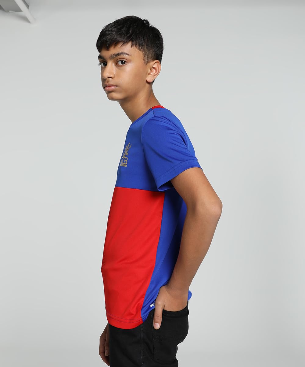 Puma Kids Ipl 2024 Rcb Regular Fit Jersey