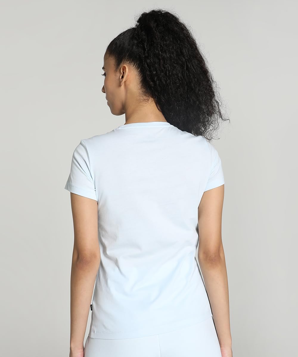 Puma Women's Solid Classic Fit T-Shirt