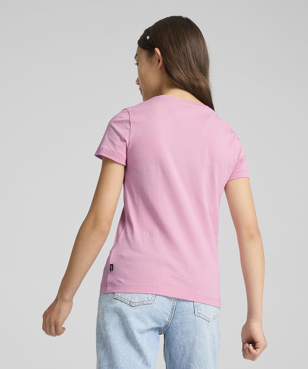 Puma Girl's Graphic Print Regular Fit T-Shirt