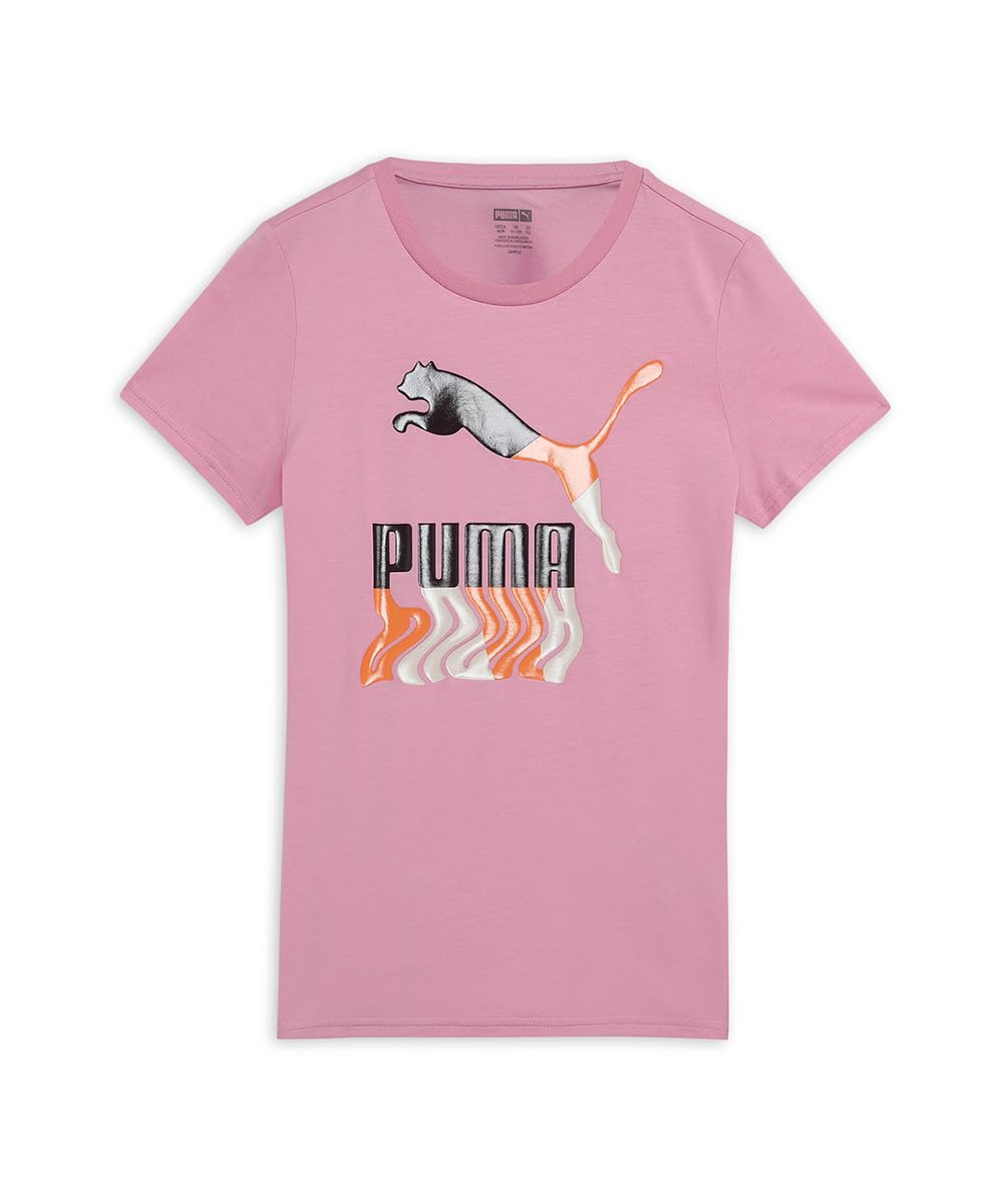 Puma Girl's Regular Fit T-Shirt