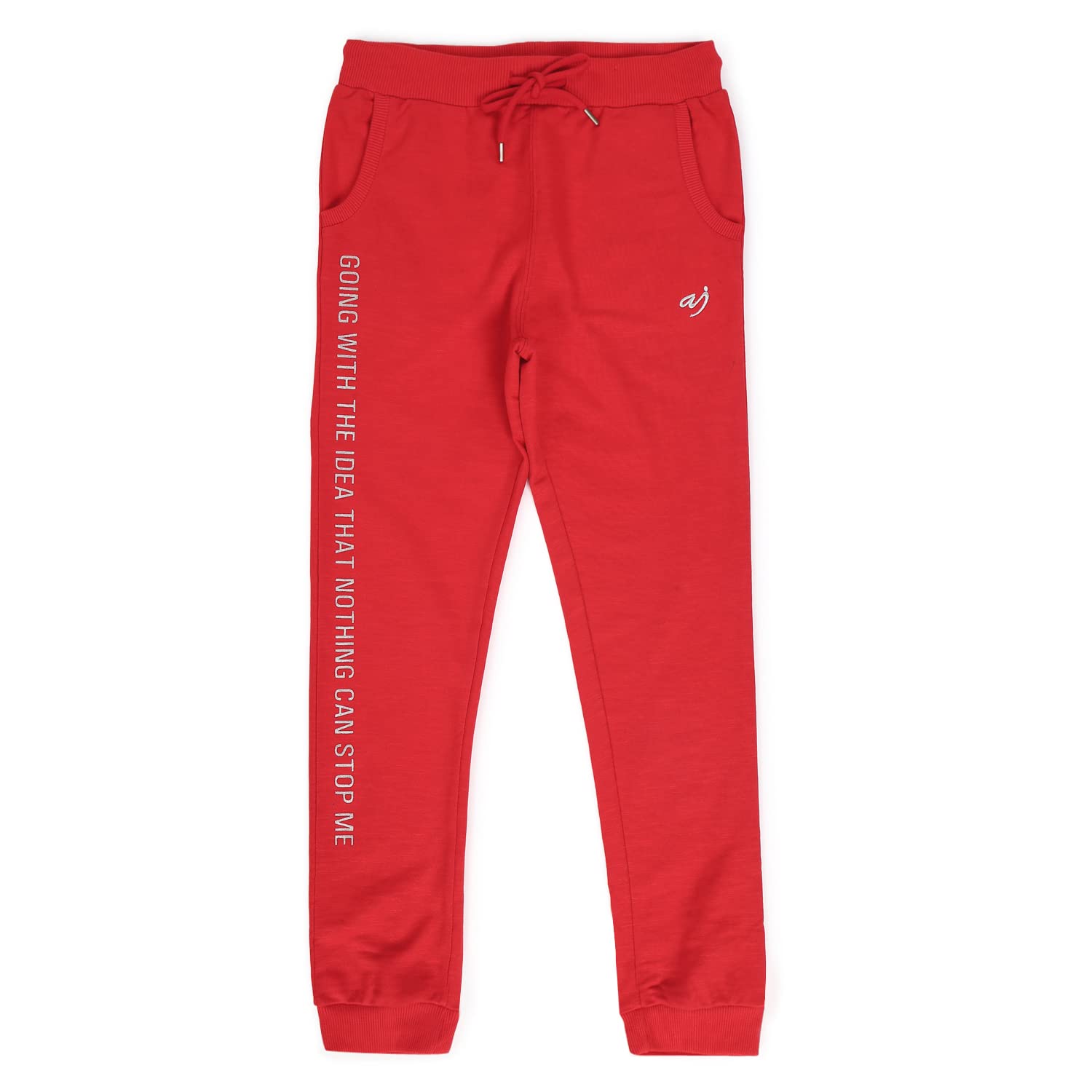 Alan Jones Clothing Solid Girls Joggers Trackpant