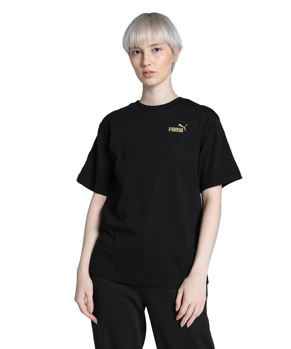 Puma Women's Printed Relaxed Fit T-Shirt