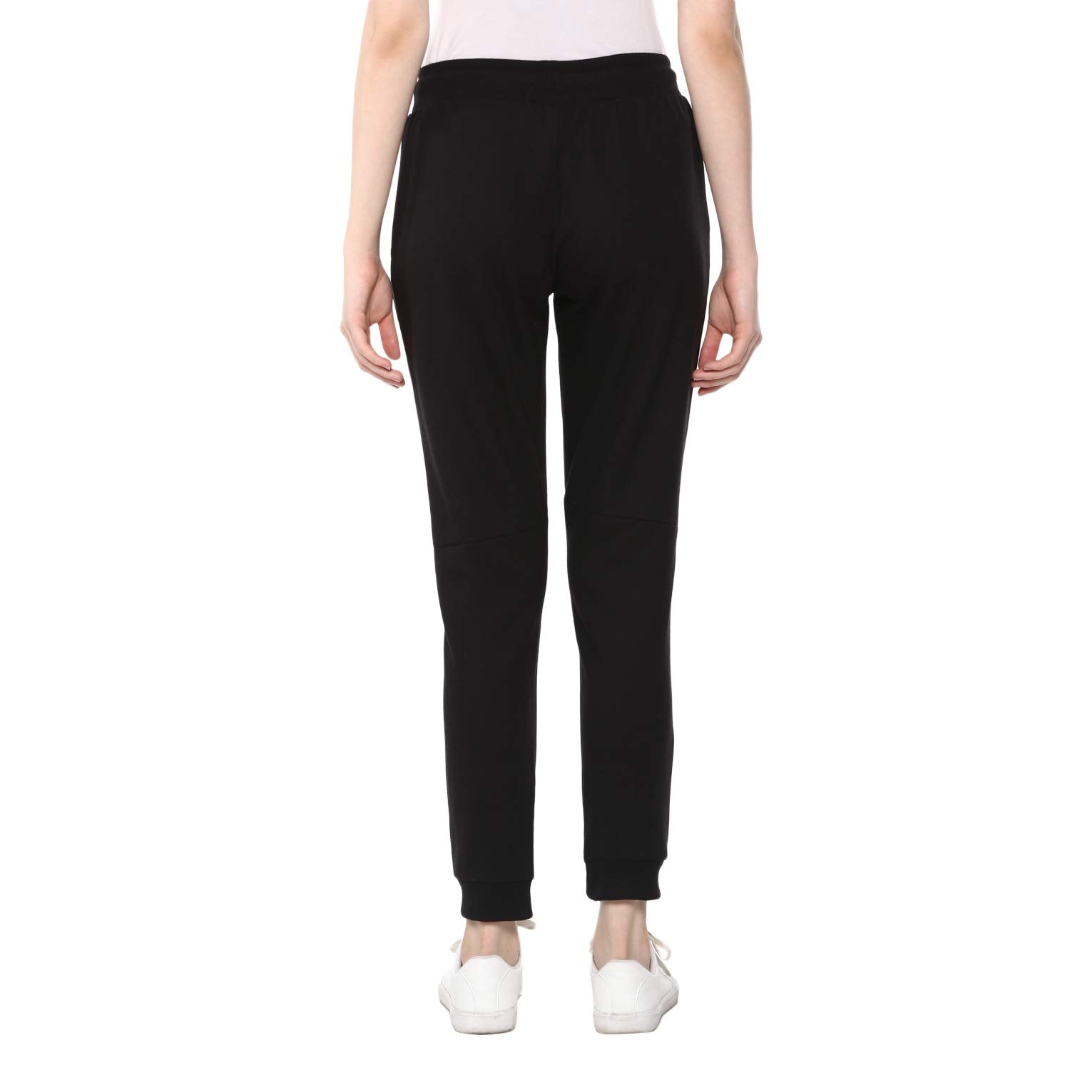 Alan Jones Clothing Women's Slim Fit Poly Cotton Track Pant