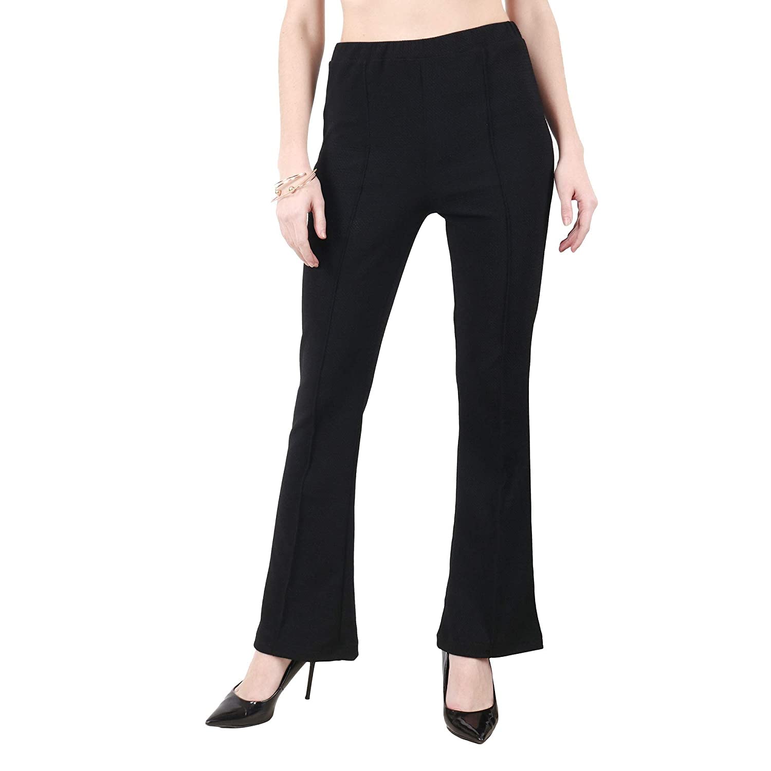GRECIILOOKS Women High-Waisted Trousers