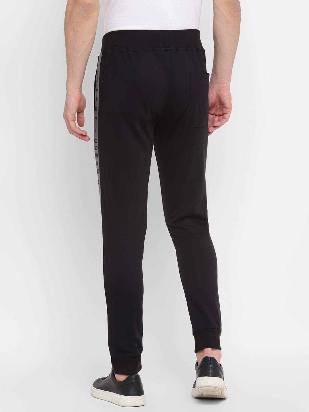 Alan Jones Clothing Men's Slim Fit Poly Cotton Track Pants