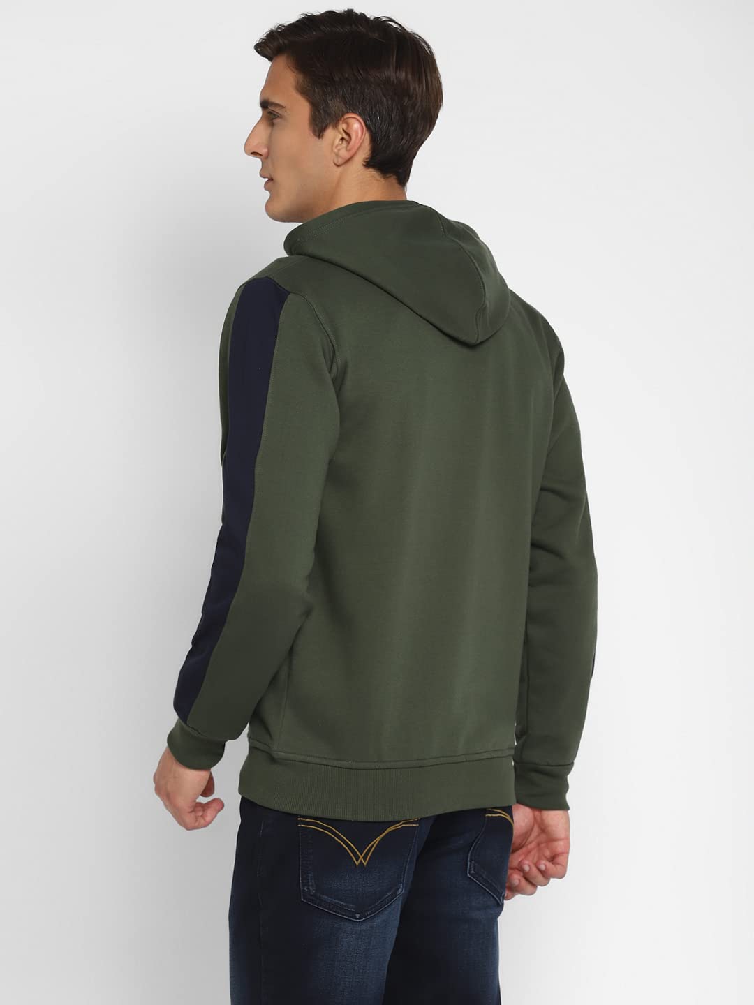 Alan Jones Clothing Men's Cotton Hooded Neck Sweatshirt