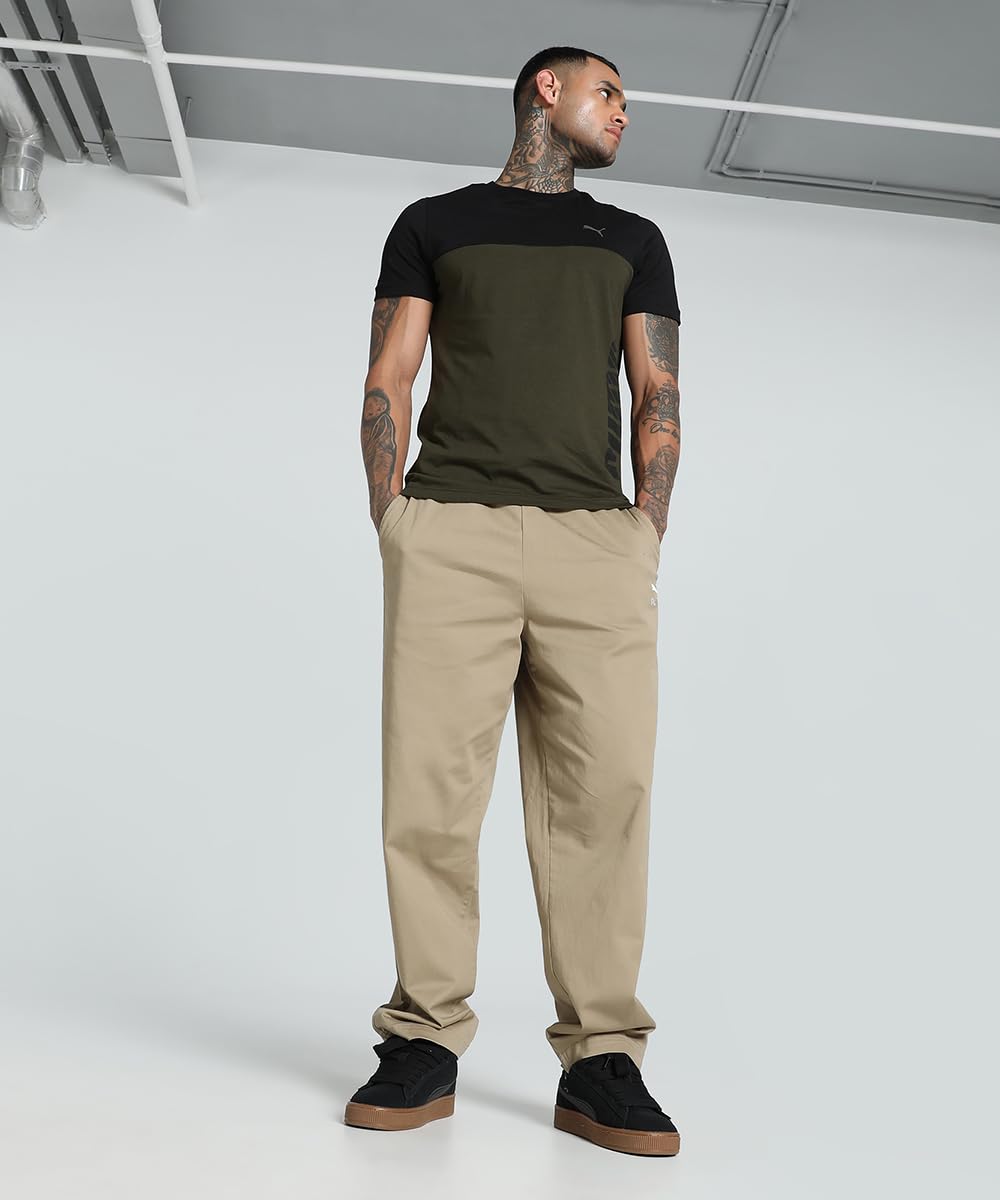 Puma Men's Printed Slim Fit T-Shirt