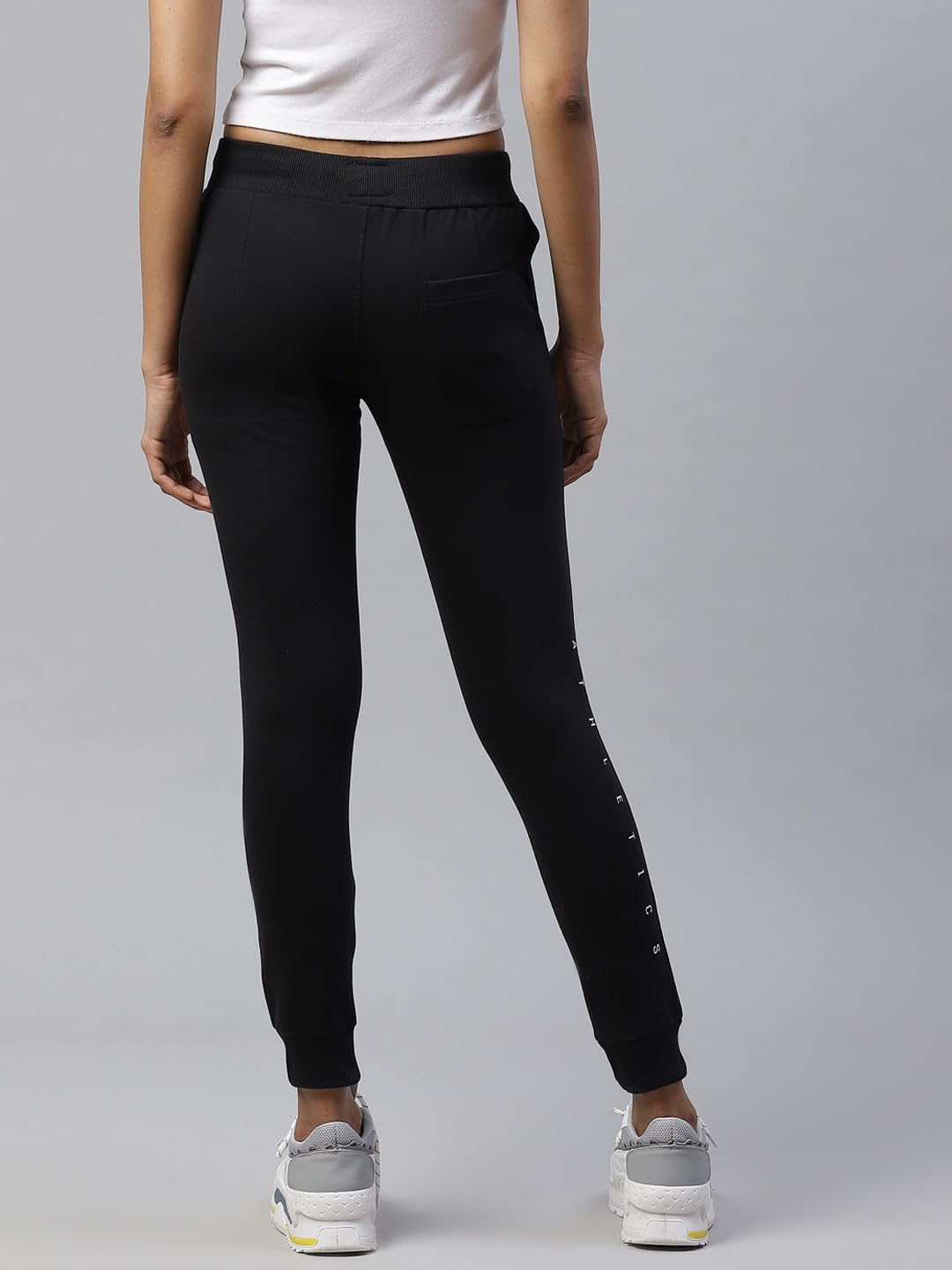 Alan Jones Clothing Women Printed Slim Fit Joggers Track Pants