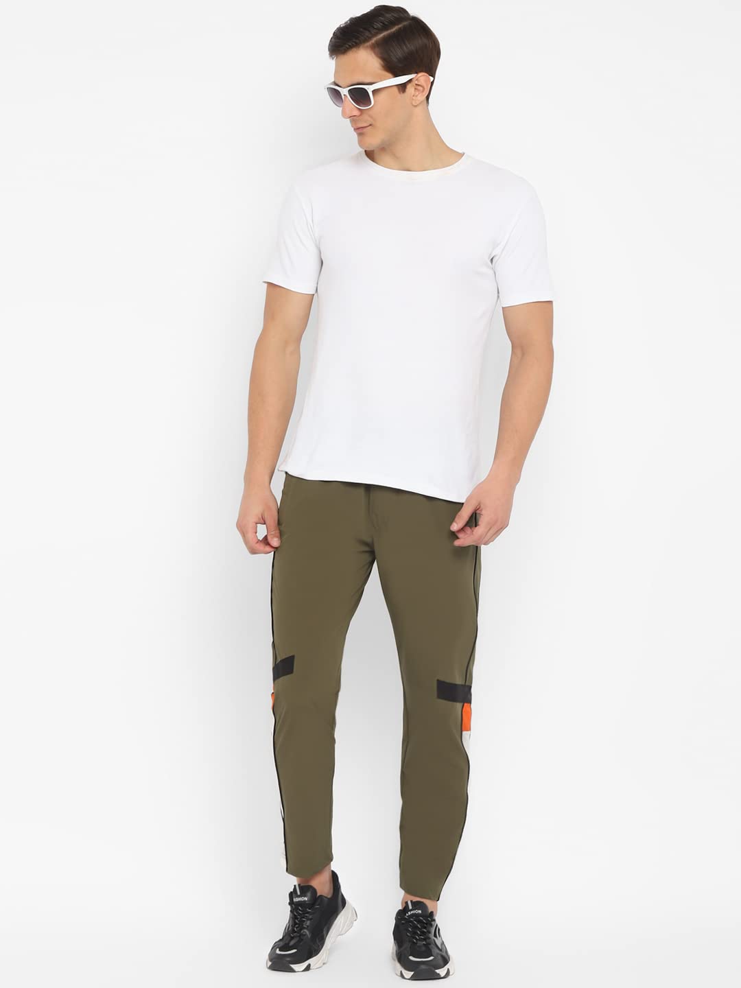 Alan Jones Clothing Men's Tapered Fit Track Pants