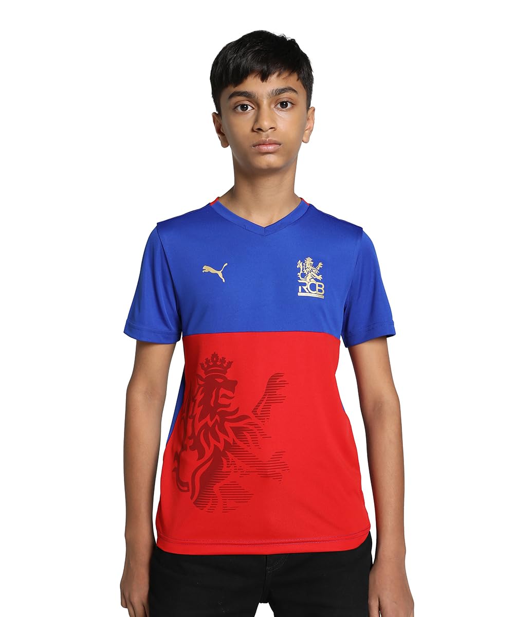 Puma Kids Ipl 2024 Rcb Regular Fit Jersey