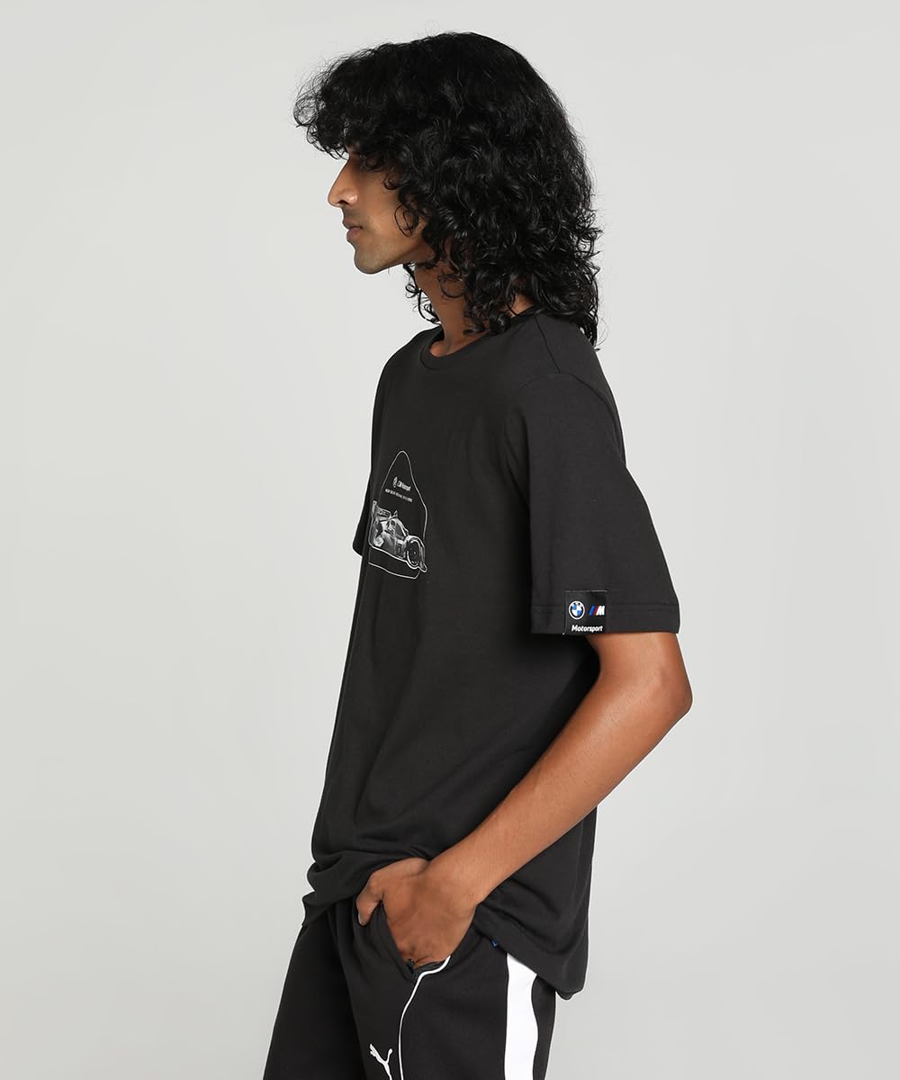 Puma Men's Graphic Print Regular Fit T-Shirt