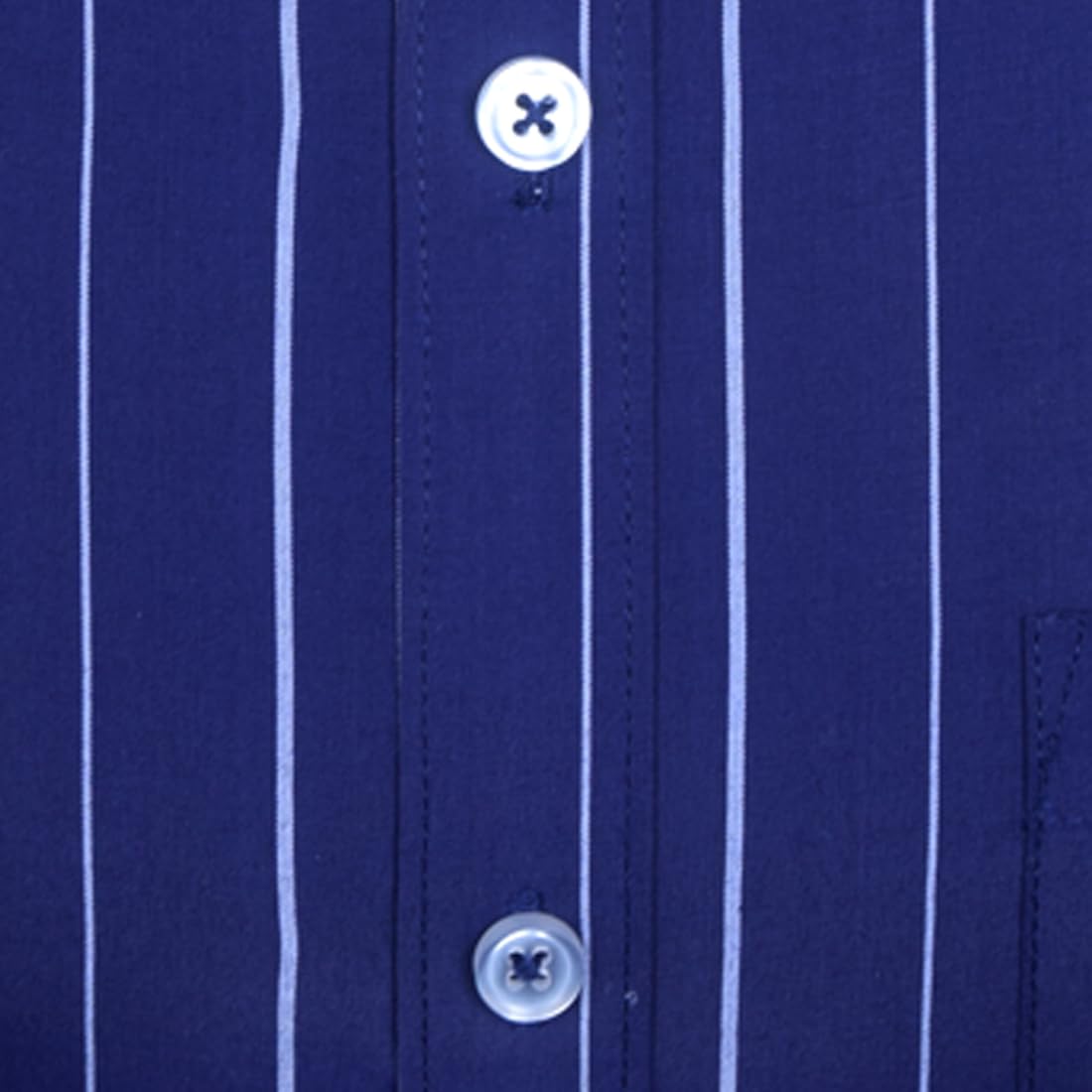 ACCOX Men's Cotton Half Sleeves Striped Regular Fit Formal Shirt for Men(GCR271)