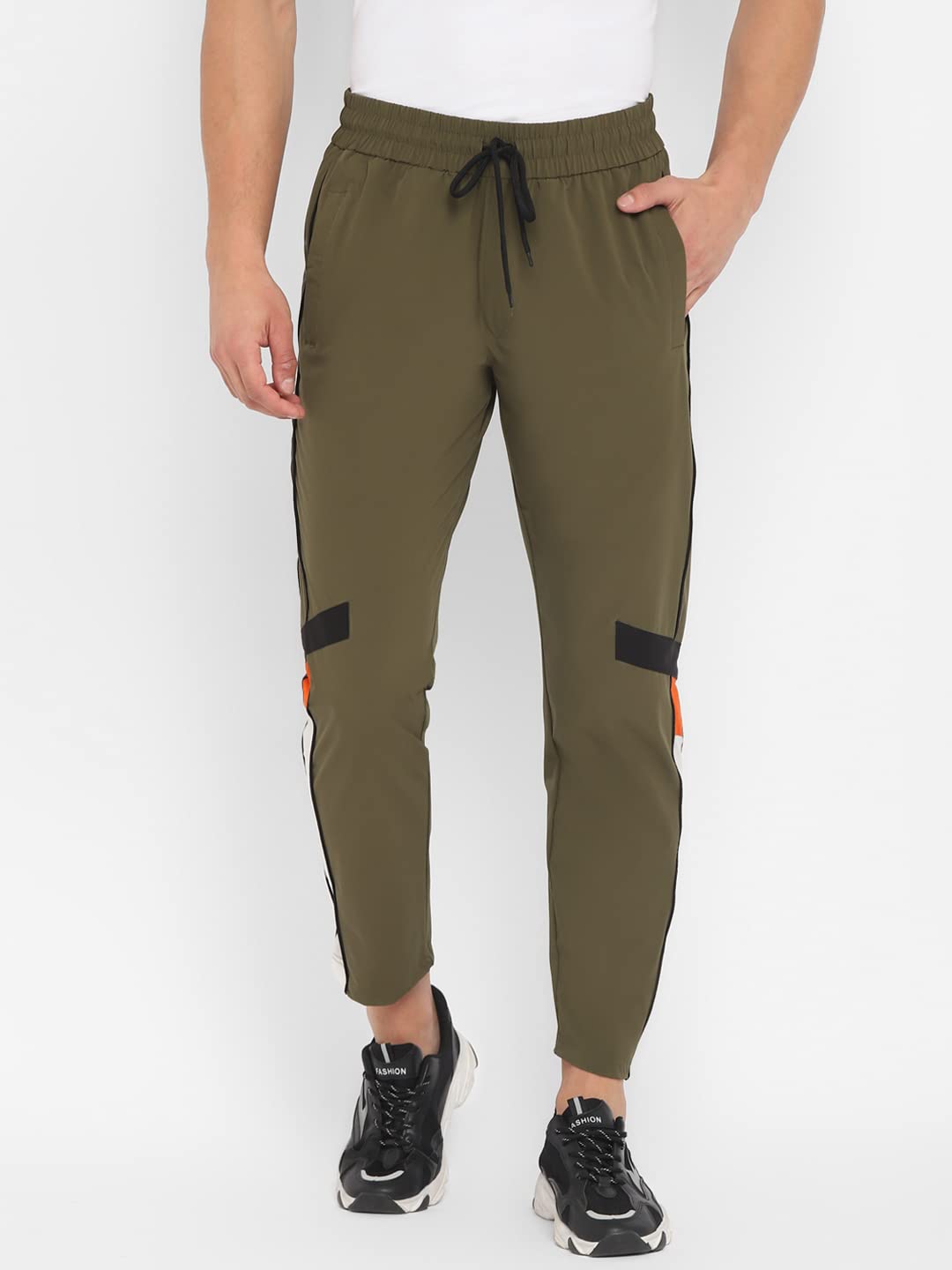 Alan Jones Clothing Men's Tapered Fit Track Pants