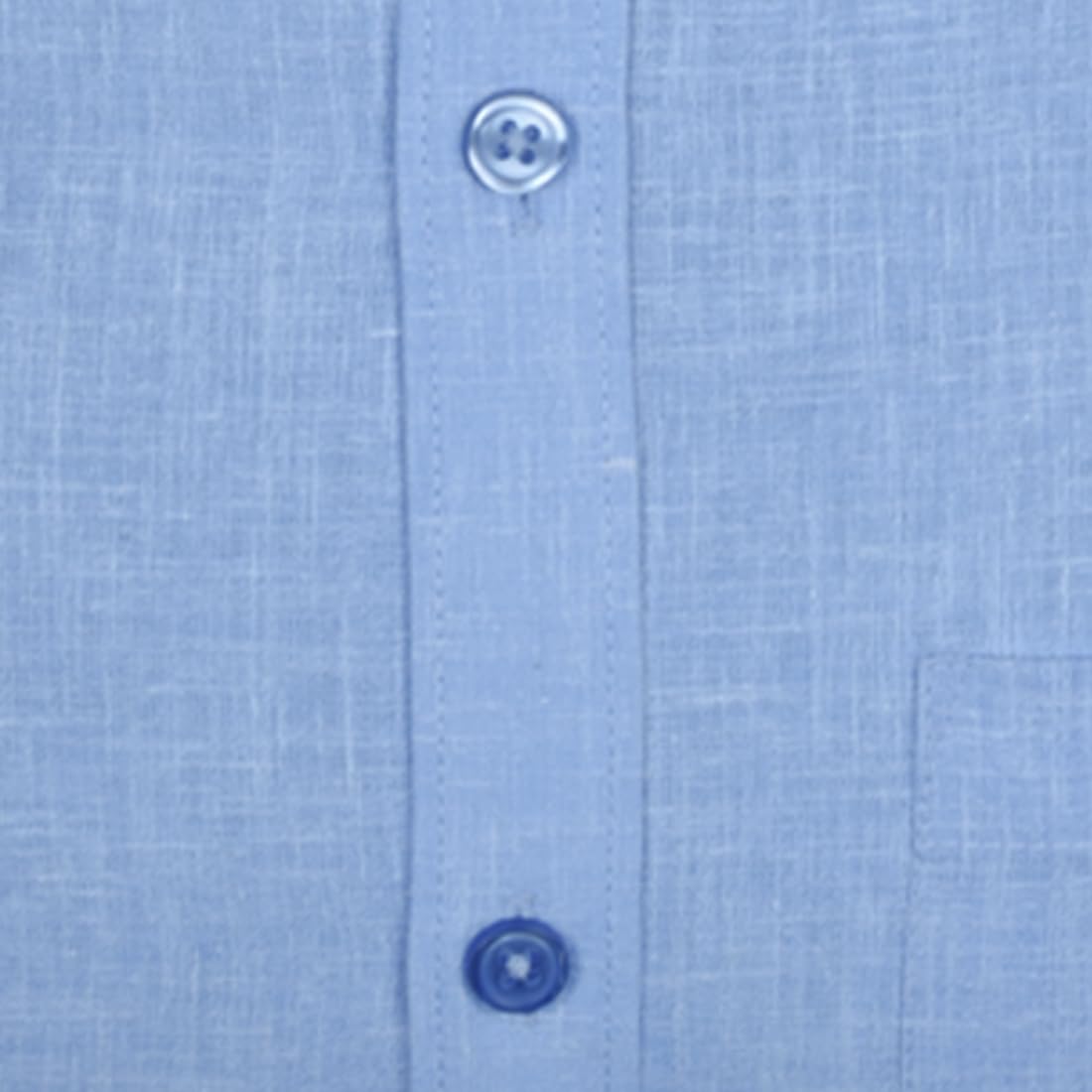 Accox Men's Cotton Linen Plain Formal Shirt (B0D11RMQVZ)