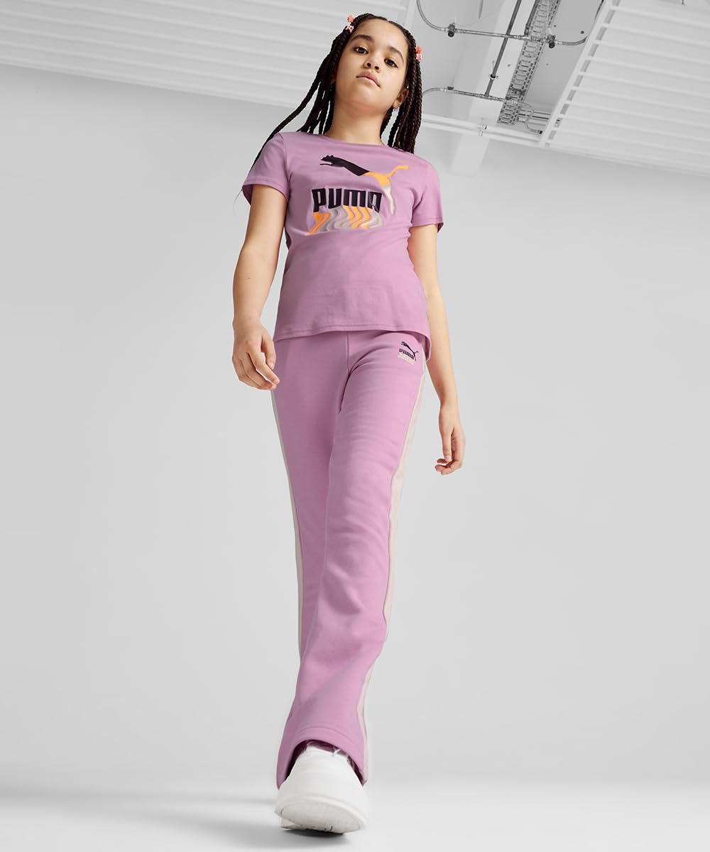 Puma Girl's Regular Fit T-Shirt