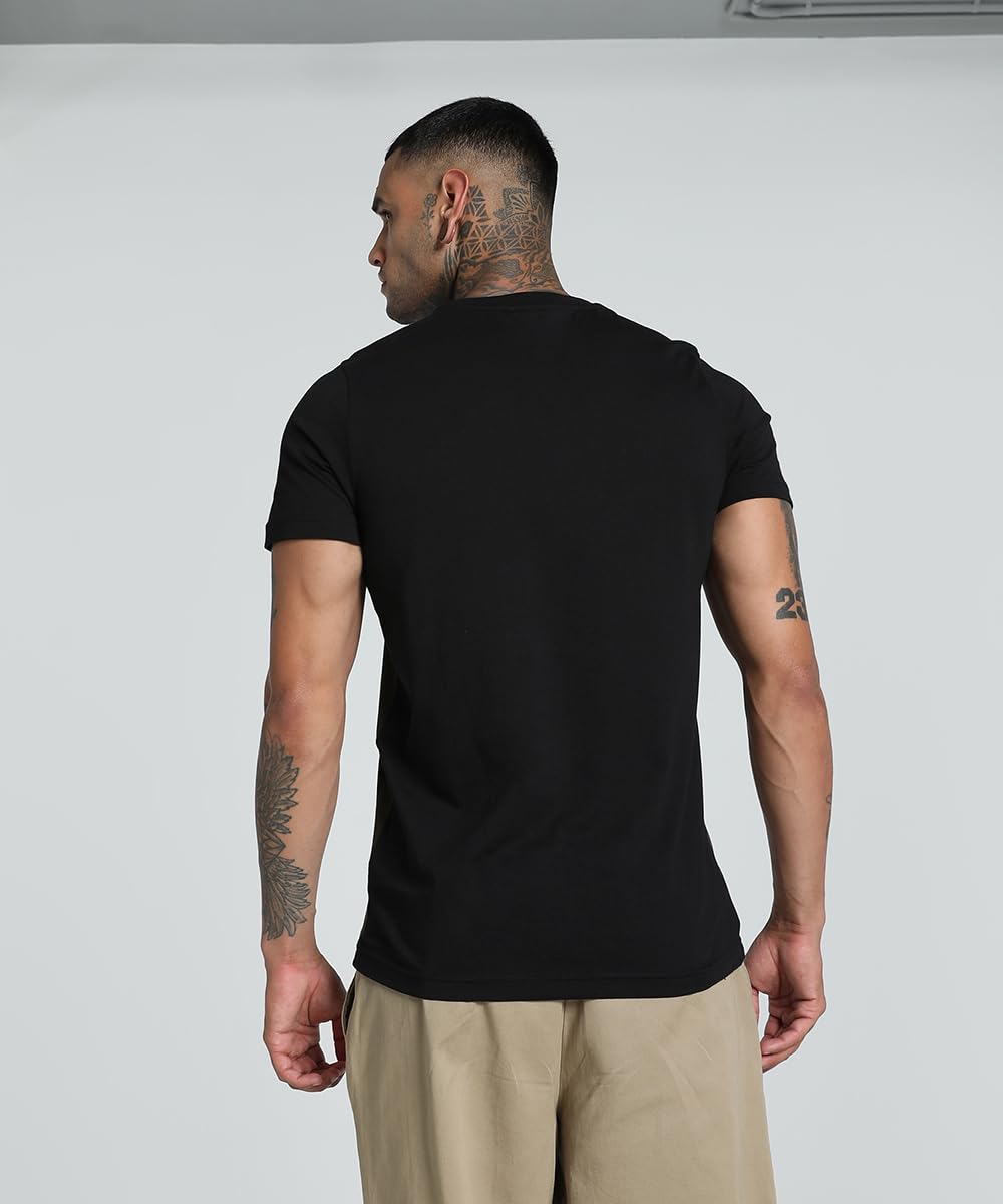 Puma Men's Printed Slim Fit T-Shirt
