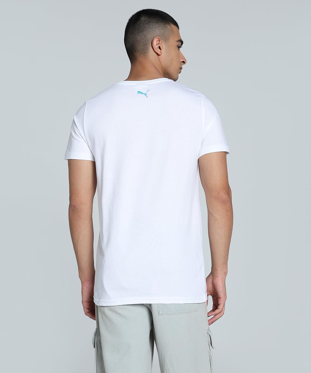 Puma Men's Solid Classic Fit Tees