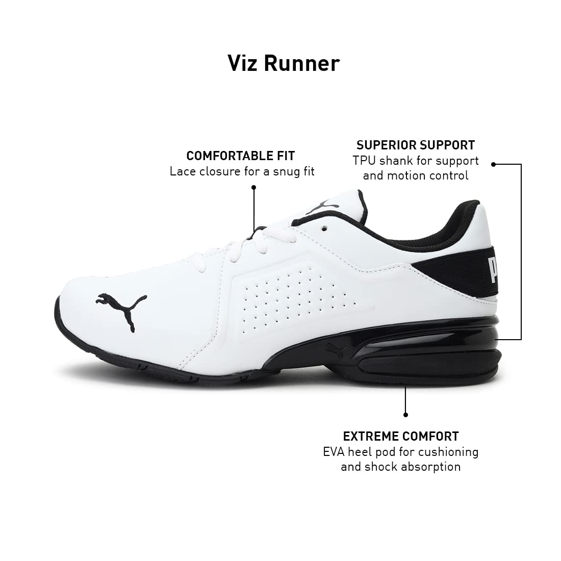 Puma Men's Viz Runner Running Shoe