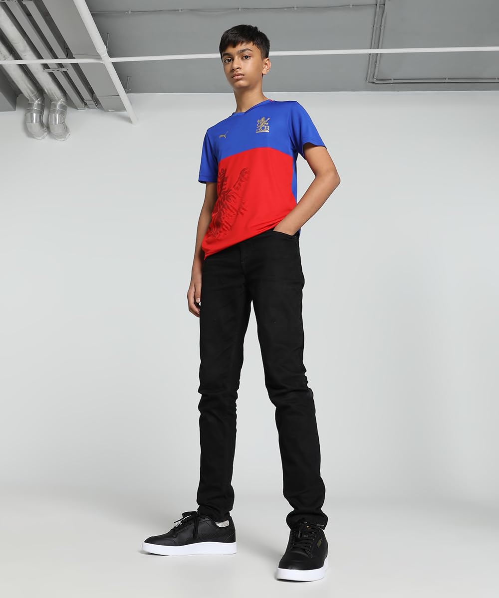 Puma Kids Ipl 2024 Rcb Regular Fit Jersey