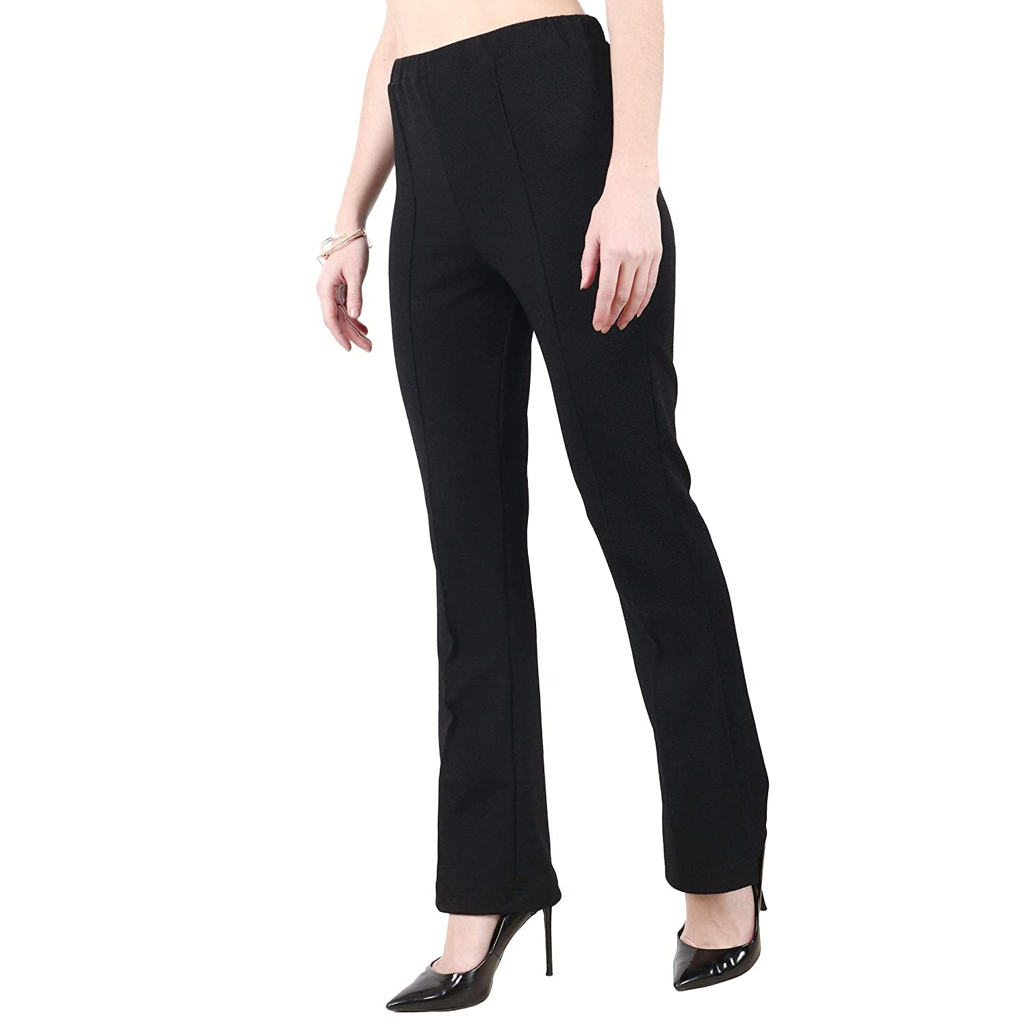 GRECIILOOKS Women High-Waisted Trousers