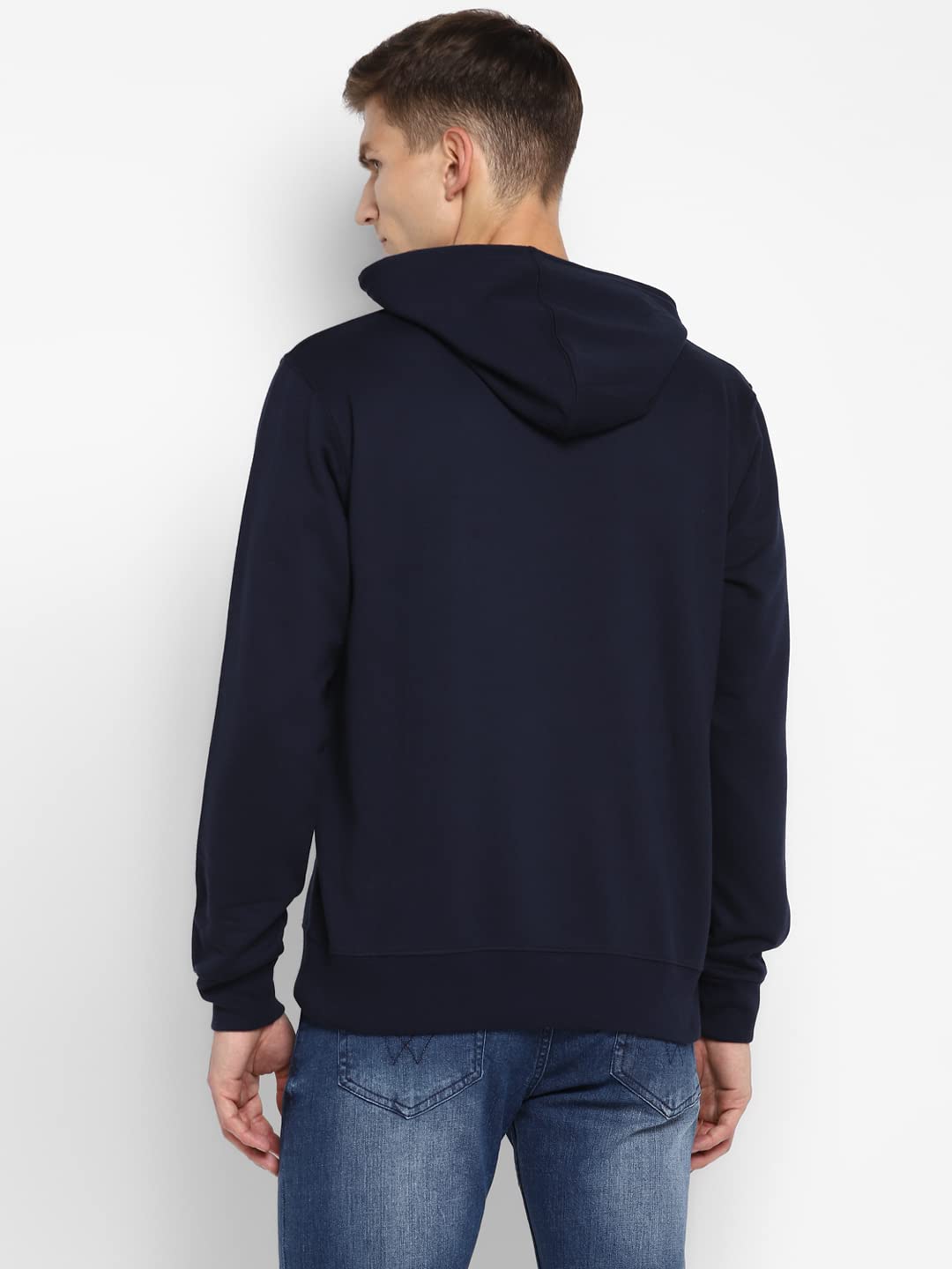 Alan Jones Clothing Men's Cotton Blend Hooded Neck Hooded Sweatshirt