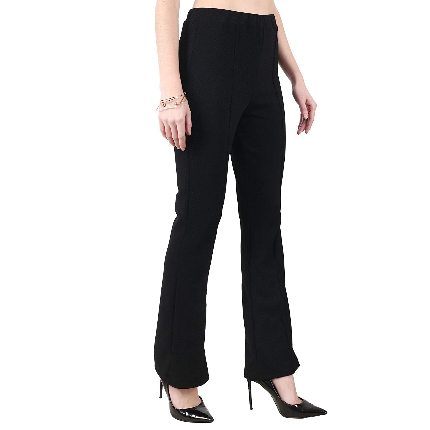 GRECIILOOKS Women High-Waisted Trousers