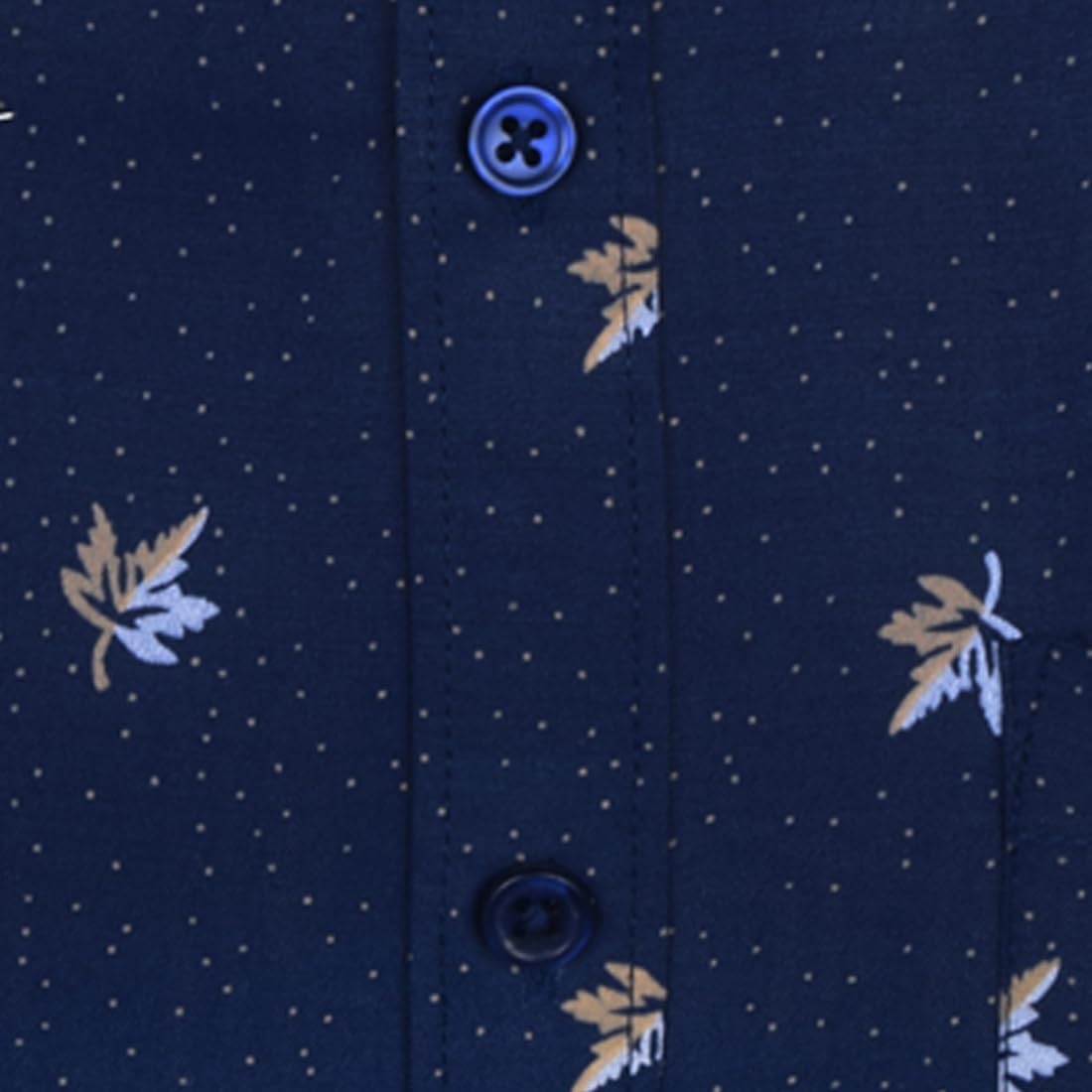 Accox Men's Cotton Printed Formal Shirt (B0D22X1DLY)