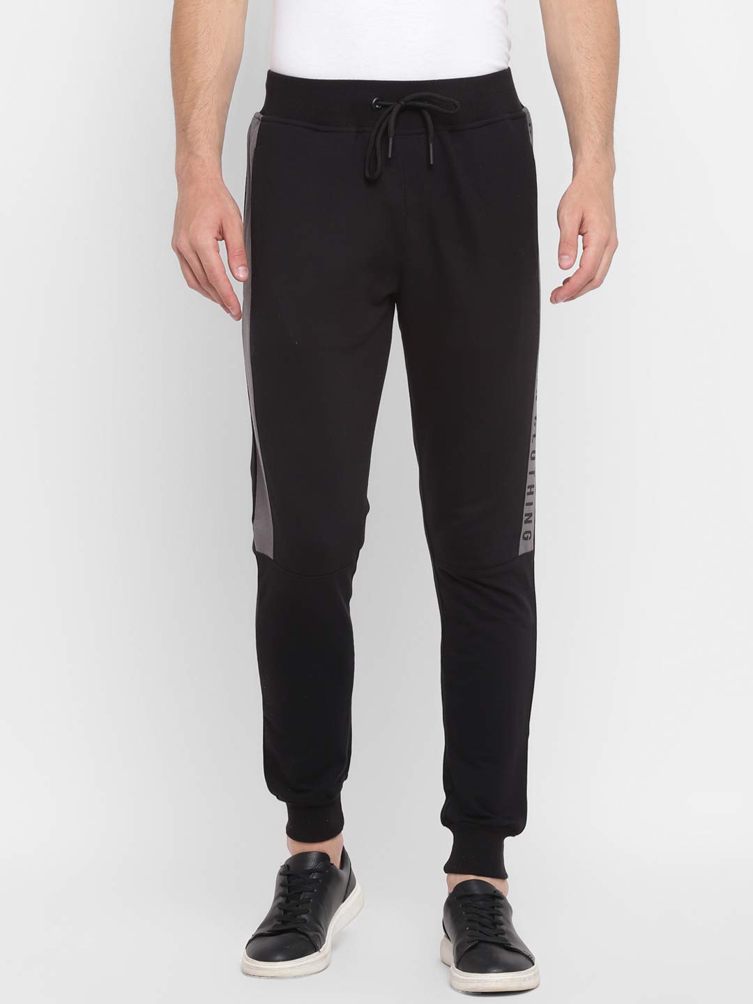 Alan Jones Clothing Men's Slim Fit Poly Cotton Track Pants