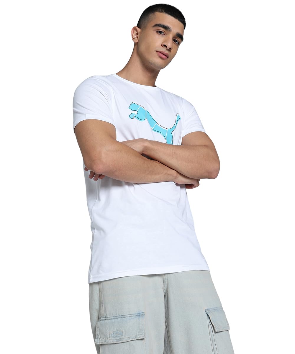 Puma Men's Solid Classic Fit Tees