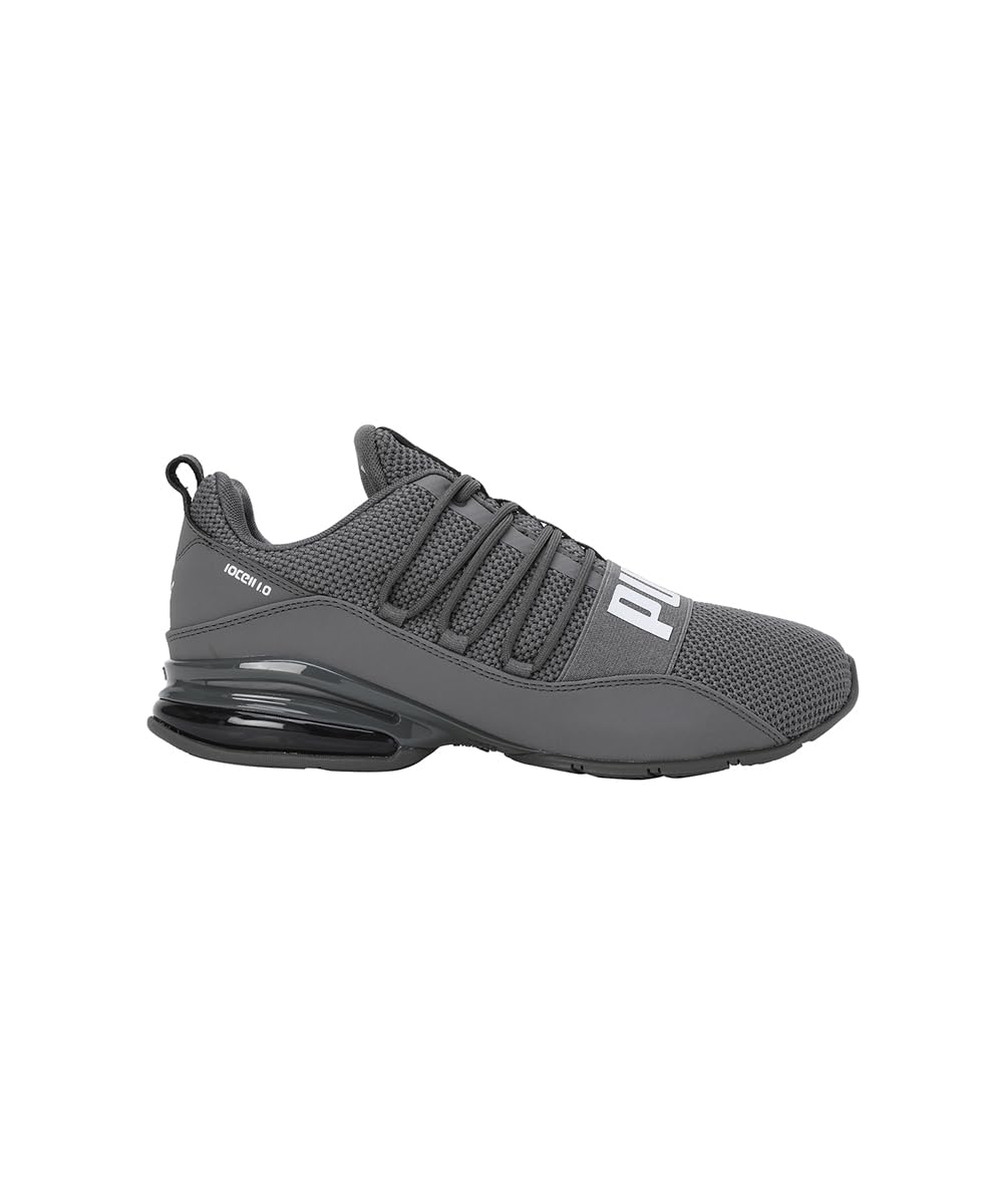 Puma Mens Cell Regulate Woven Castlerock-White Running Shoe