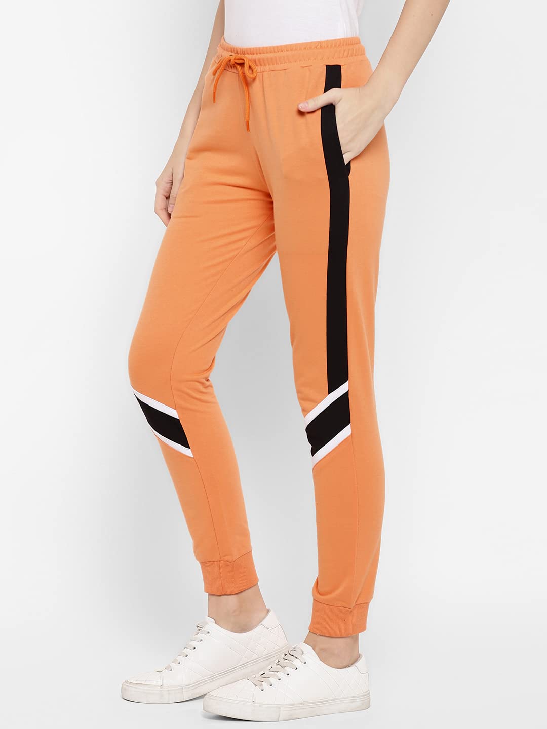 Alan Jones Clothing Women's Solid Joggers Trackpant