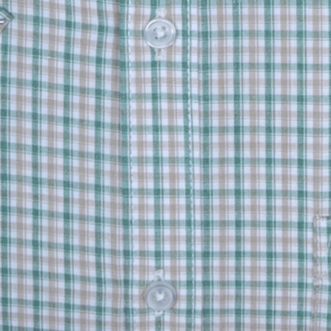 ACCOX Men's Breathable Cotton Half Sleeves Checkered Regular Fit Formal Shirt for Men (O_GCR404)