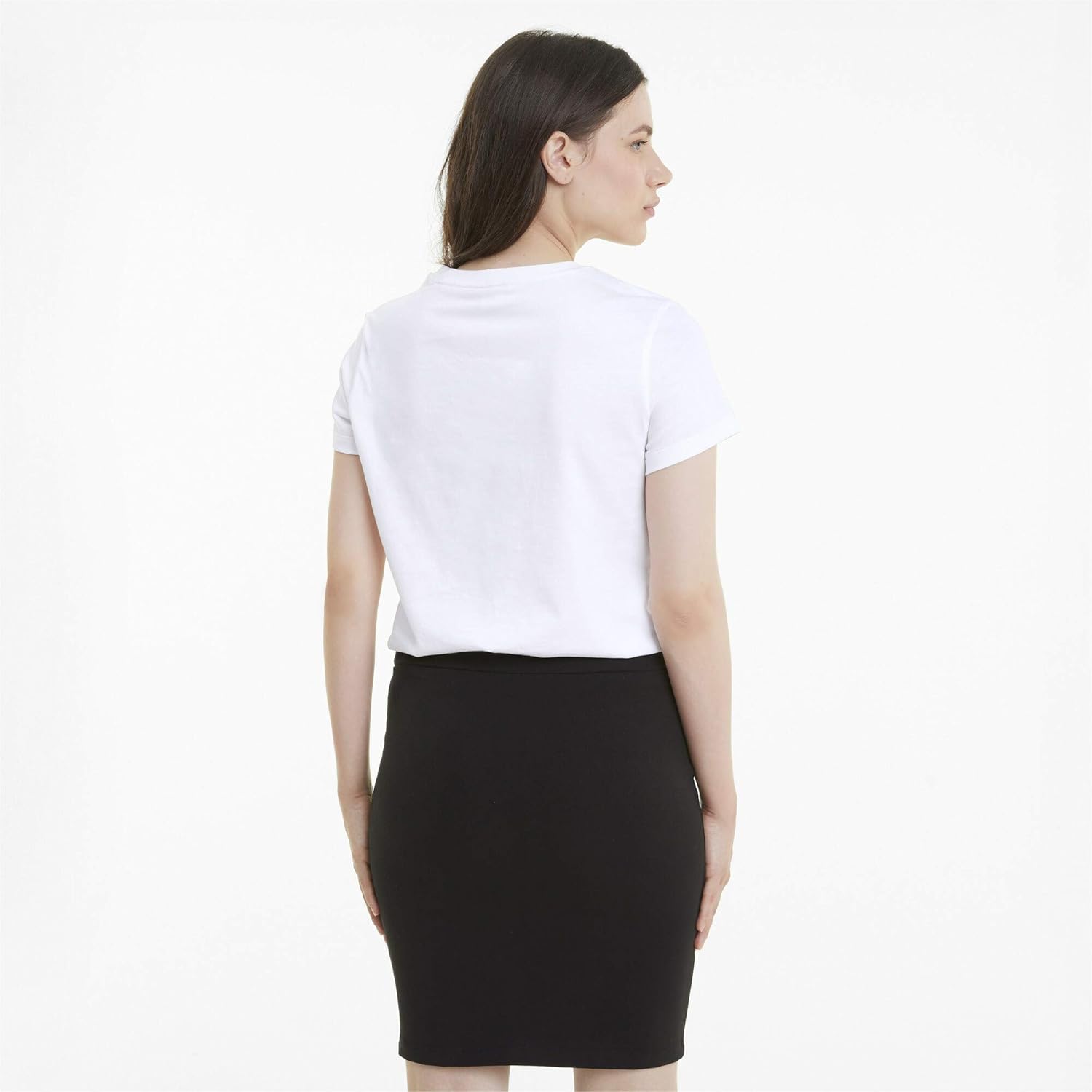 Puma Womens Regular Cotton Classics Logo Tee