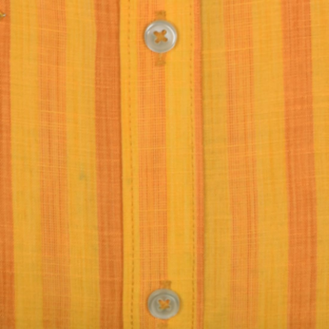 ACCOX Men's Breathable Cotton Half Sleeves Striped Regular Fit Formal Shirt for Men (O_GCR378)