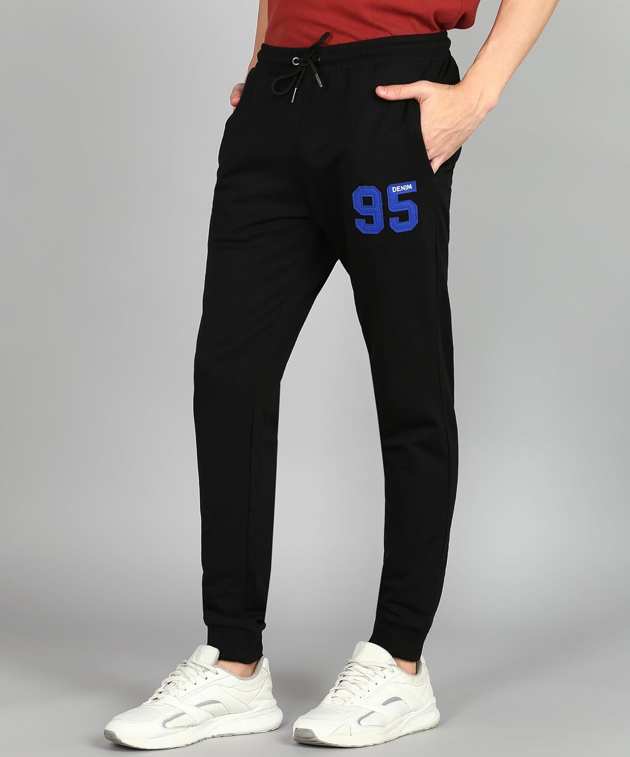 Alan Jones Clothing Men's Slim Fit Track pants-4