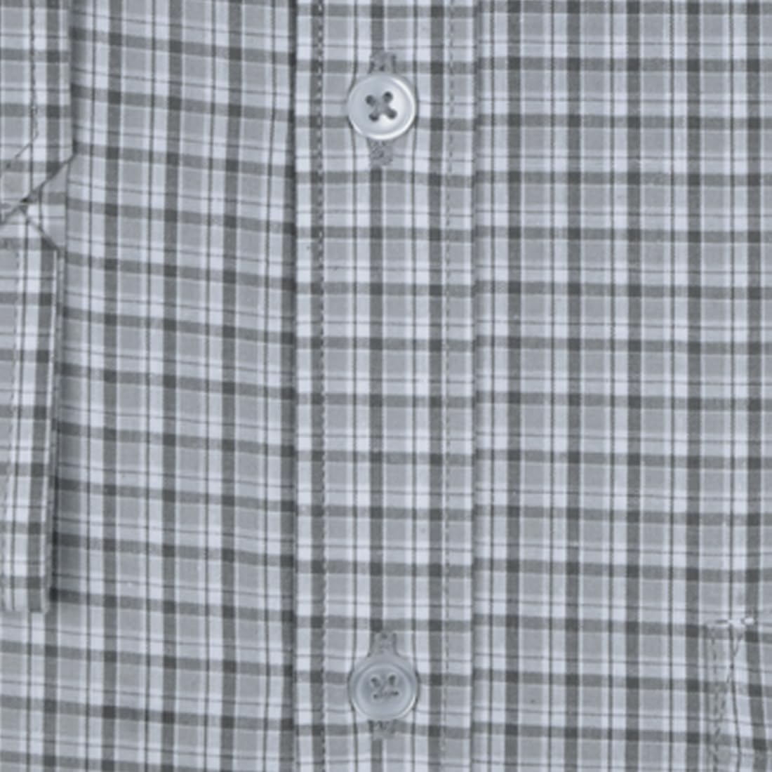 ACCOX Men's Breathable Cotton Full Long Sleeves Checkered Regular Fit Formal Shirt for Men (O_GCR400)