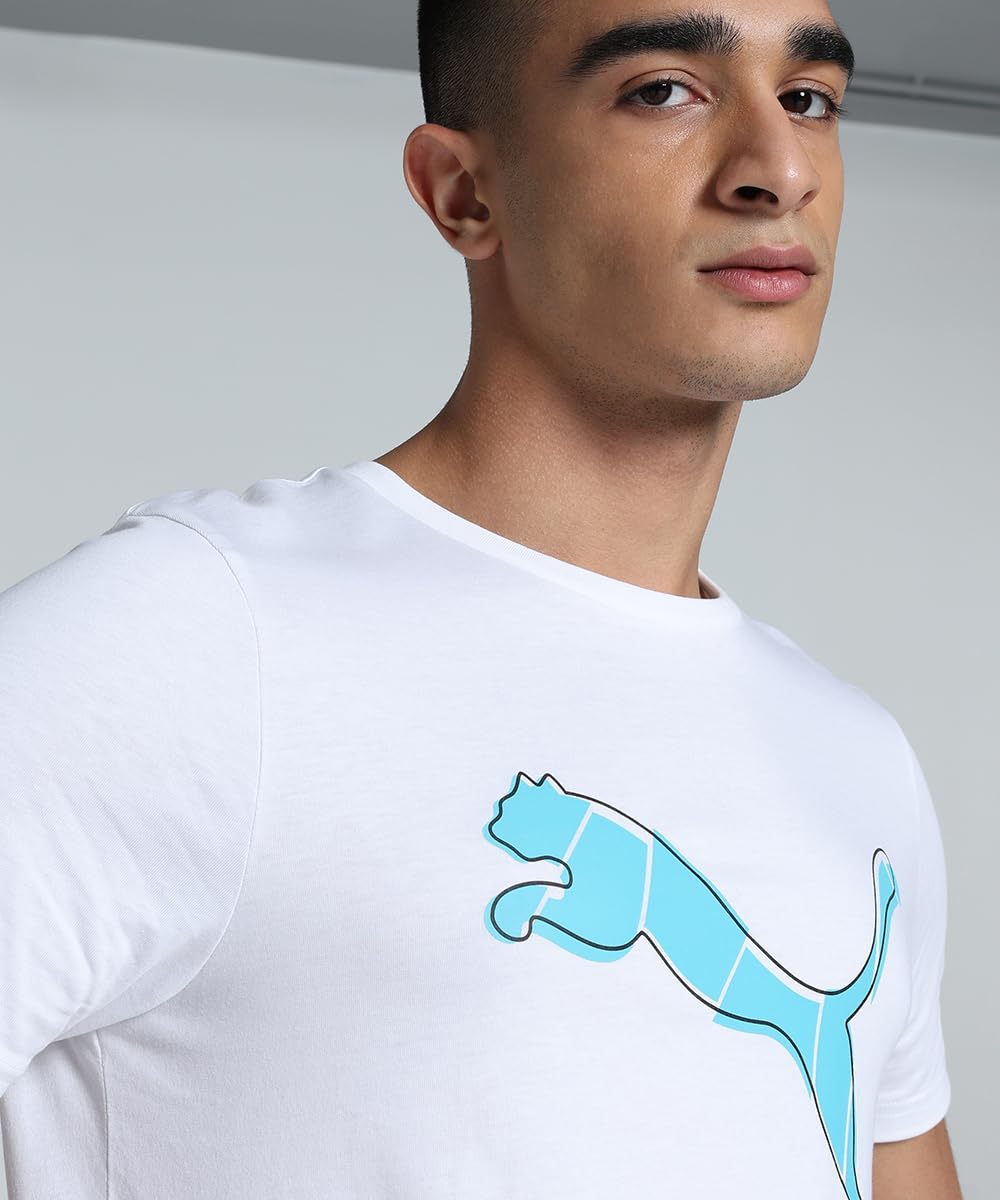 Puma Men's Solid Classic Fit Tees