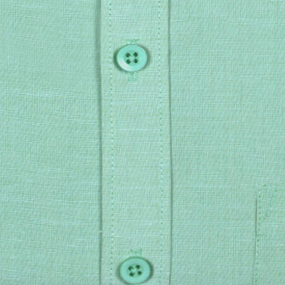 Accox Men's Cotton Plain Formal Shirt (B08KGPJYWK)