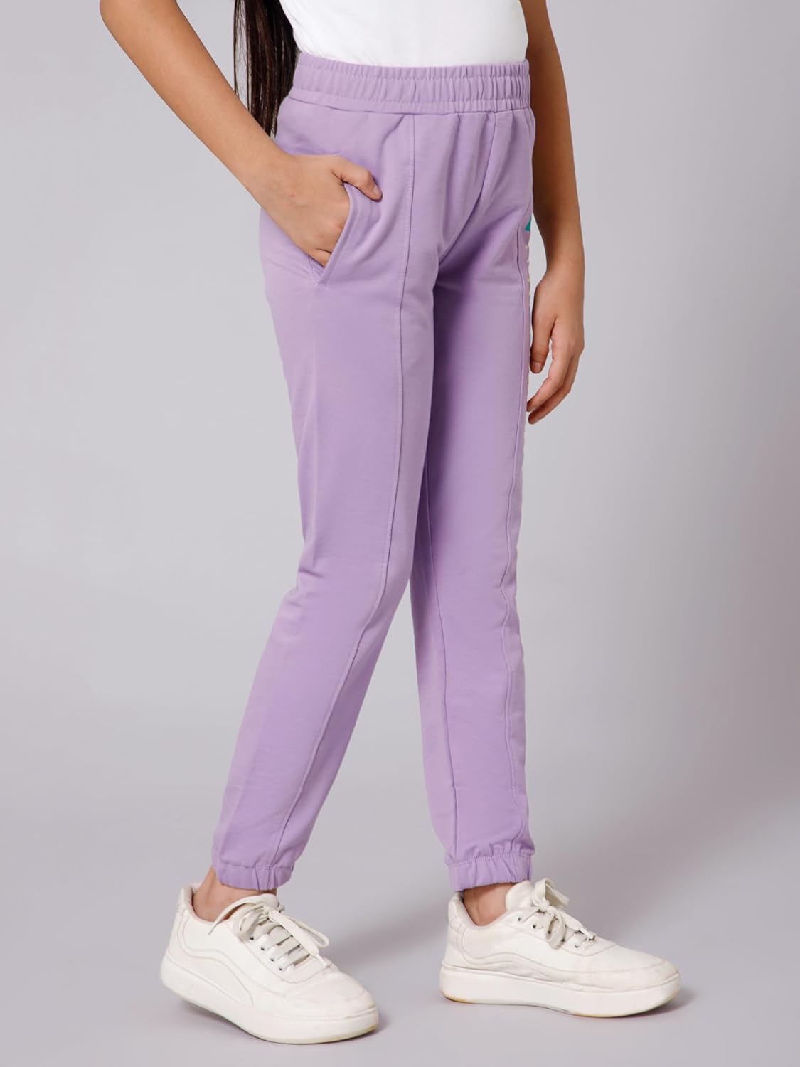 Alan Jones Clothing Solid Girls Joggers Trackpant