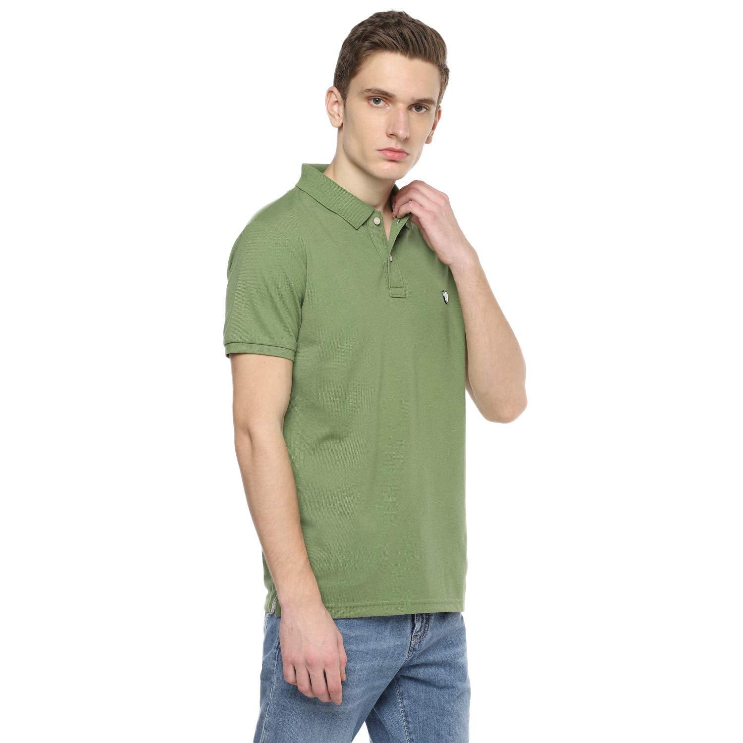 Alan Jones Clothing Men's Slim Fit Polo T-Shirt-5