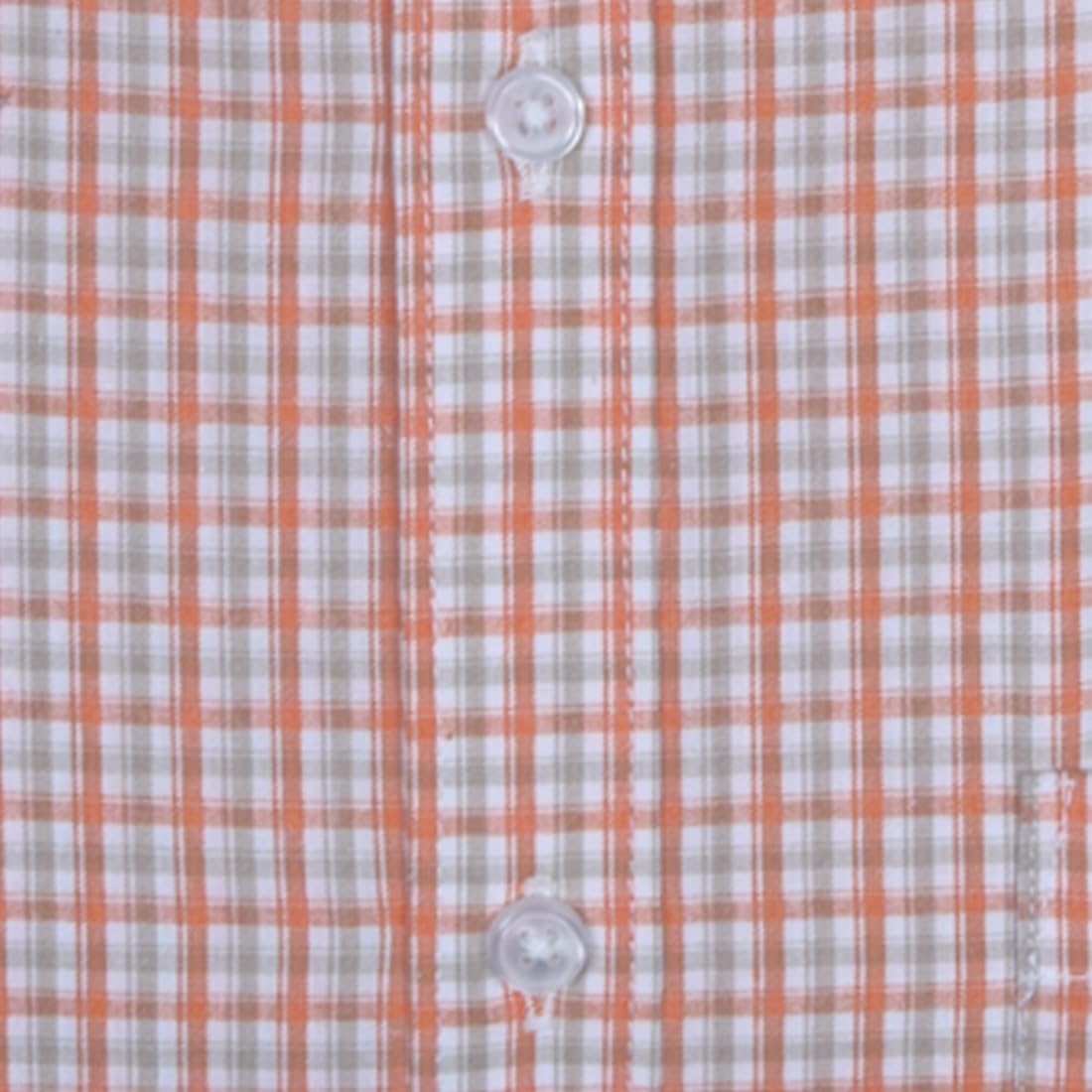 ACCOX Men's Breathable Cotton Half Sleeves Checkered Regular Fit Formal Shirt for Men (O_GCR405)