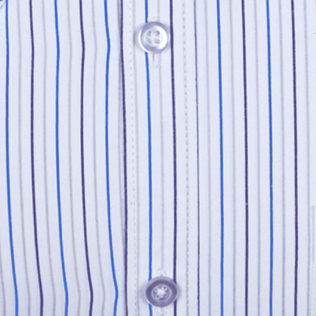 Accox Men's Cotton Striped Formal Shirt (B08YRJPSTR)