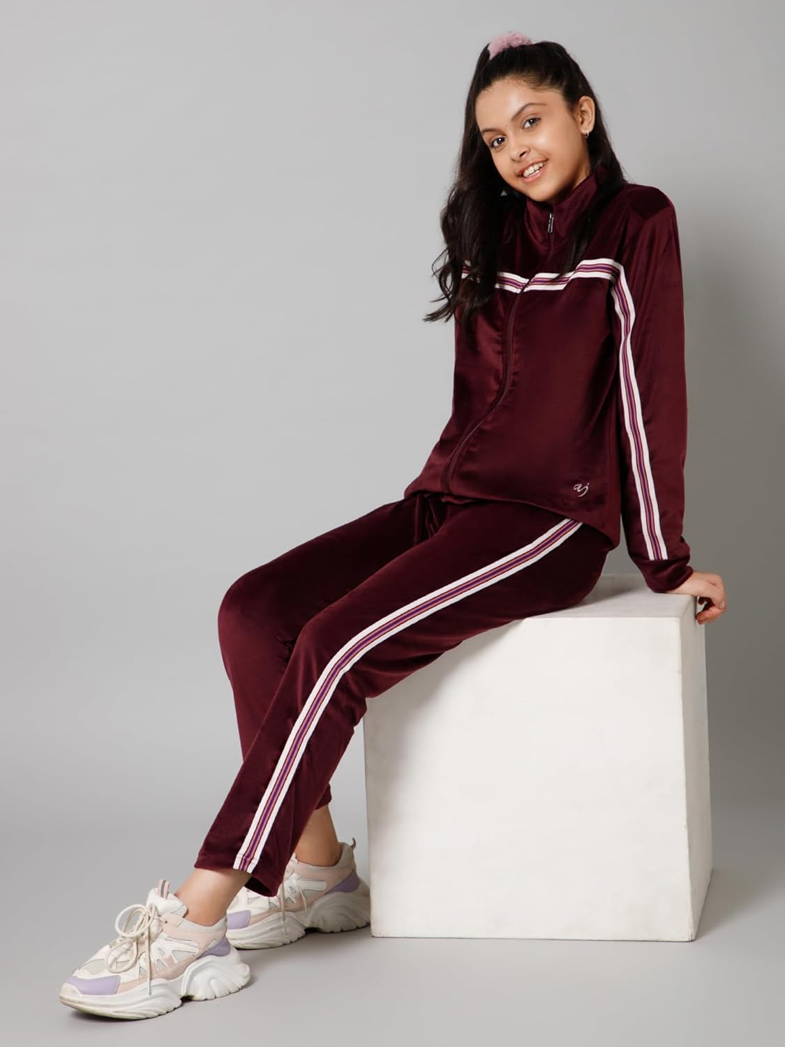 Alan Jones Clothing Girl's Regular Fit Track Pants