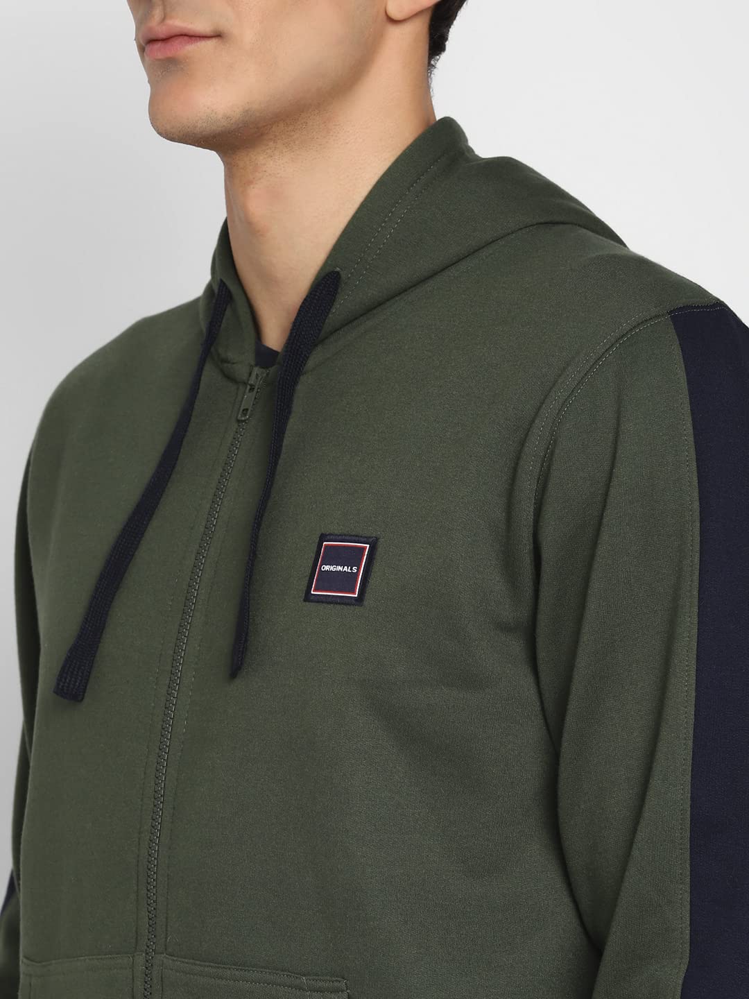 Alan Jones Clothing Men's Cotton Hooded Neck Sweatshirt